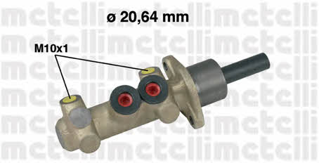 Metelli 05-0560 Brake Master Cylinder 050560: Buy near me at 2407.PL in Poland at an Affordable price!