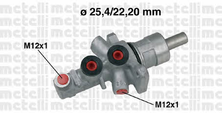 Metelli 05-0566 Brake Master Cylinder 050566: Buy near me in Poland at 2407.PL - Good price!