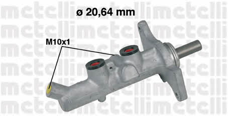 Metelli 05-0592 Brake Master Cylinder 050592: Buy near me in Poland at 2407.PL - Good price!
