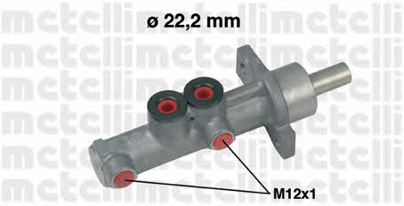 Metelli 05-0597 Brake Master Cylinder 050597: Buy near me in Poland at 2407.PL - Good price!