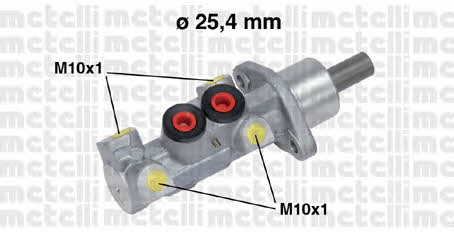 Metelli 05-0604 Brake Master Cylinder 050604: Buy near me in Poland at 2407.PL - Good price!