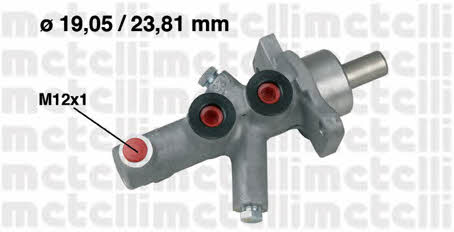 Metelli 05-0622 Brake Master Cylinder 050622: Buy near me in Poland at 2407.PL - Good price!