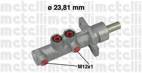 Metelli 05-0633 Brake Master Cylinder 050633: Buy near me in Poland at 2407.PL - Good price!