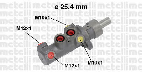 Metelli 05-0641 Brake Master Cylinder 050641: Buy near me in Poland at 2407.PL - Good price!