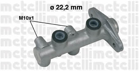 Metelli 05-0649 Brake Master Cylinder 050649: Buy near me in Poland at 2407.PL - Good price!