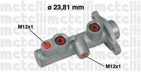 Metelli 05-0651 Brake Master Cylinder 050651: Buy near me in Poland at 2407.PL - Good price!