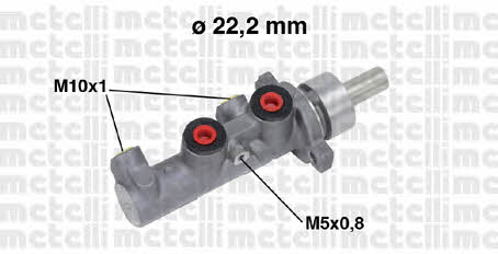 Metelli 05-0670 Brake Master Cylinder 050670: Buy near me in Poland at 2407.PL - Good price!