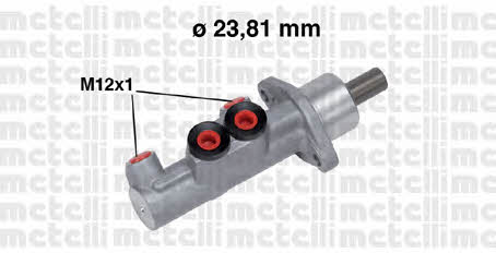 Metelli 05-0687 Brake Master Cylinder 050687: Buy near me in Poland at 2407.PL - Good price!