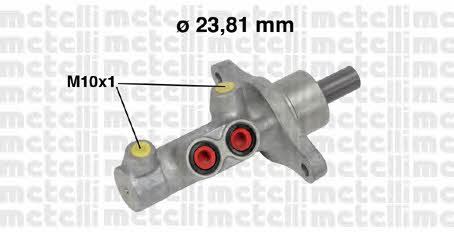 Metelli 05-0705 Brake Master Cylinder 050705: Buy near me in Poland at 2407.PL - Good price!