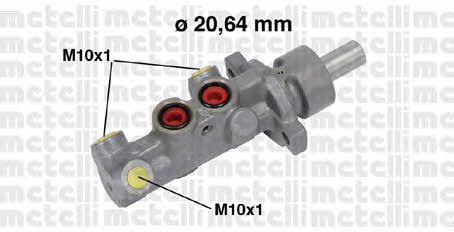 Metelli 05-0708 Brake Master Cylinder 050708: Buy near me in Poland at 2407.PL - Good price!