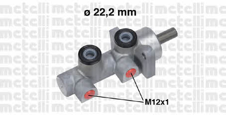 Metelli 05-0723 Brake Master Cylinder 050723: Buy near me in Poland at 2407.PL - Good price!