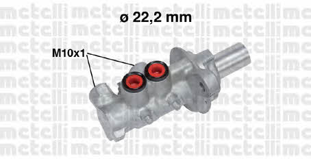 Metelli 05-0740 Brake Master Cylinder 050740: Buy near me in Poland at 2407.PL - Good price!