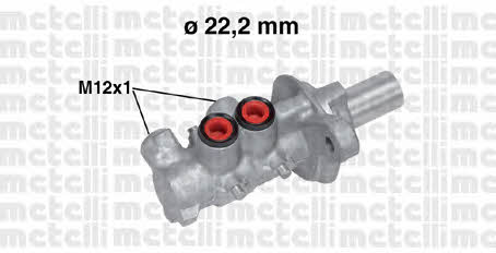 Metelli 05-0757 Brake Master Cylinder 050757: Buy near me in Poland at 2407.PL - Good price!