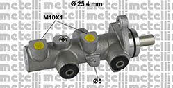 Metelli 05-0789 Brake Master Cylinder 050789: Buy near me in Poland at 2407.PL - Good price!