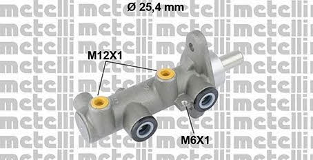 Metelli 05-0818 Brake Master Cylinder 050818: Buy near me at 2407.PL in Poland at an Affordable price!