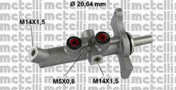 Metelli 05-0806 Brake Master Cylinder 050806: Buy near me in Poland at 2407.PL - Good price!