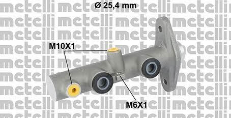 Metelli 05-0822 Цилиндр тормозной, главный 050822: Отличная цена - Купить в Польше на 2407.PL!