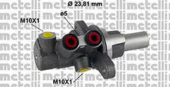 Metelli 05-0795 Brake Master Cylinder 050795: Buy near me in Poland at 2407.PL - Good price!