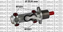 Metelli 05-0855 Brake Master Cylinder 050855: Buy near me in Poland at 2407.PL - Good price!