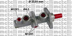 Metelli 05-0852 Brake Master Cylinder 050852: Buy near me in Poland at 2407.PL - Good price!