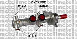 Metelli 05-0865 Hauptbremszylinder 050865: Kaufen Sie zu einem guten Preis in Polen bei 2407.PL!