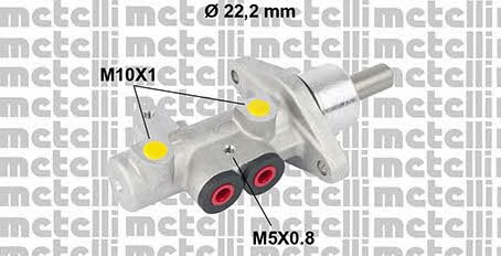 Metelli 05-0549 Brake Master Cylinder 050549: Buy near me in Poland at 2407.PL - Good price!