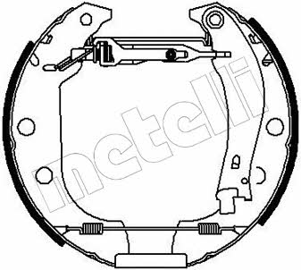 Metelli 51-0005 Колодки тормозные барабанные, комплект 510005: Отличная цена - Купить в Польше на 2407.PL!