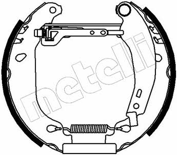 Metelli 51-0013 Колодки тормозные барабанные, комплект 510013: Отличная цена - Купить в Польше на 2407.PL!