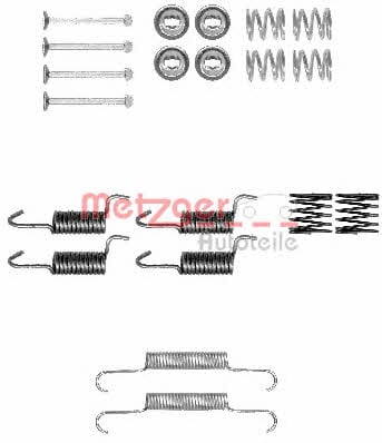 Metzger 105-0010 Mounting kit brake pads 1050010: Buy near me in Poland at 2407.PL - Good price!