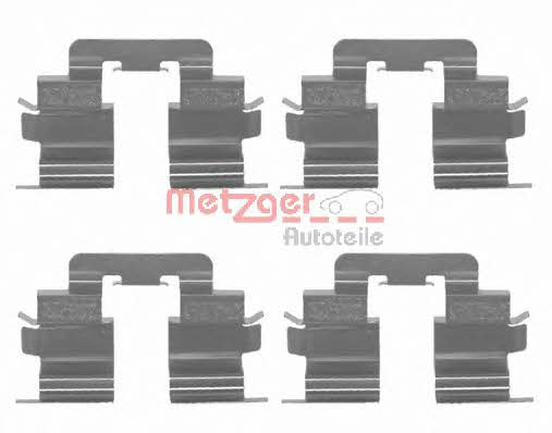 Metzger 109-1215 Комплект монтажный тормозных колодок 1091215: Отличная цена - Купить в Польше на 2407.PL!