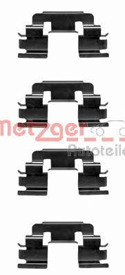 Metzger 109-1249 Zestaw montażowy klocków hamulcowych 1091249: Dobra cena w Polsce na 2407.PL - Kup Teraz!