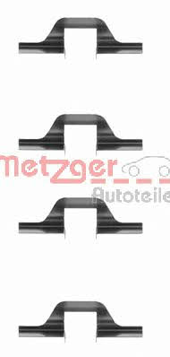 Metzger 109-1263 Комплект монтажний гальмівних колодок 1091263: Приваблива ціна - Купити у Польщі на 2407.PL!