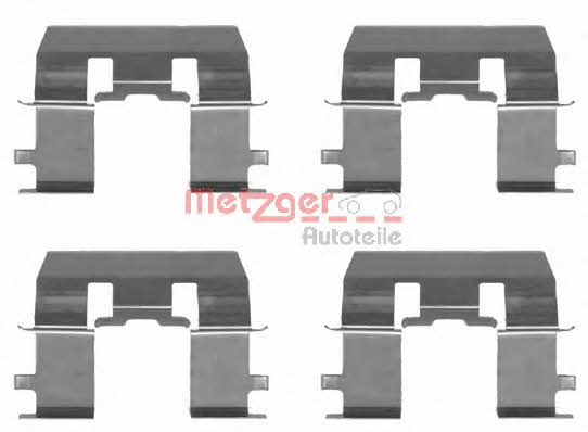 Metzger 109-1281 Комплект монтажный тормозных колодок 1091281: Отличная цена - Купить в Польше на 2407.PL!