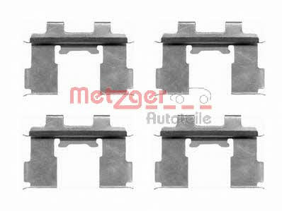 Metzger 109-1630 Комплект монтажний гальмівних колодок 1091630: Приваблива ціна - Купити у Польщі на 2407.PL!