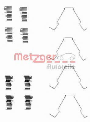 Metzger 109-1652 Zestaw montażowy klocków hamulcowych 1091652: Dobra cena w Polsce na 2407.PL - Kup Teraz!