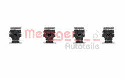 Metzger 109-1673 Комплект монтажный тормозных колодок 1091673: Отличная цена - Купить в Польше на 2407.PL!