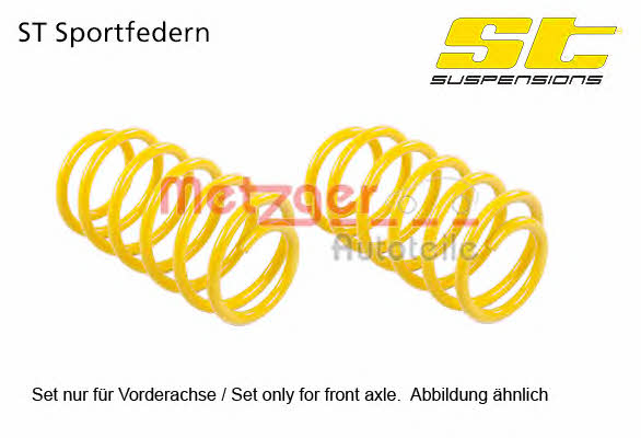 Metzger 128270007 Suspension Spring Kit 128270007: Buy near me at 2407.PL in Poland at an Affordable price!