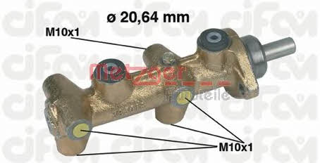 Metzger 202-040 Brake Master Cylinder 202040: Buy near me in Poland at 2407.PL - Good price!