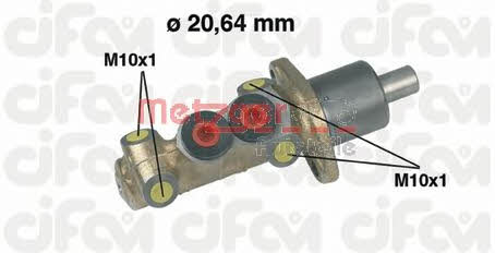 Metzger 202-059 Brake Master Cylinder 202059: Buy near me in Poland at 2407.PL - Good price!