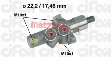 Metzger 202-175 Цилиндр тормозной, главный 202175: Отличная цена - Купить в Польше на 2407.PL!