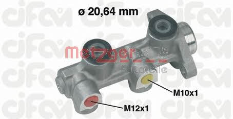 Metzger 202-224 Brake Master Cylinder 202224: Buy near me in Poland at 2407.PL - Good price!