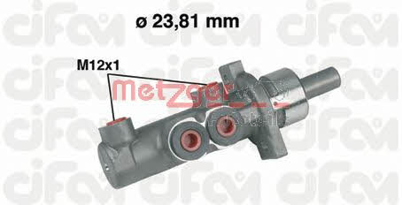 Metzger 202-280 Цилиндр тормозной, главный 202280: Отличная цена - Купить в Польше на 2407.PL!
