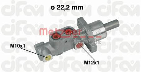 Metzger 202-297 Brake Master Cylinder 202297: Buy near me in Poland at 2407.PL - Good price!