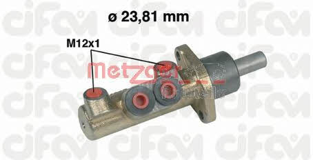 Metzger 202-311 Brake Master Cylinder 202311: Buy near me in Poland at 2407.PL - Good price!