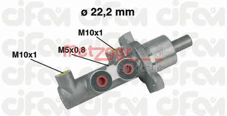 Metzger 202-344 Brake Master Cylinder 202344: Buy near me in Poland at 2407.PL - Good price!