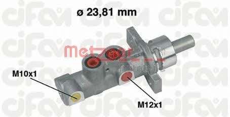 Metzger 202-358 Цилиндр тормозной, главный 202358: Купить в Польше - Отличная цена на 2407.PL!