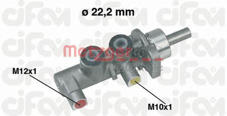 Metzger 202-380 Brake Master Cylinder 202380: Buy near me at 2407.PL in Poland at an Affordable price!