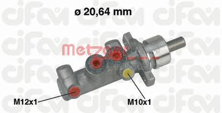 Metzger 202-416 Brake Master Cylinder 202416: Buy near me in Poland at 2407.PL - Good price!