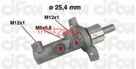 Metzger 202-439 Цилиндр тормозной, главный 202439: Отличная цена - Купить в Польше на 2407.PL!