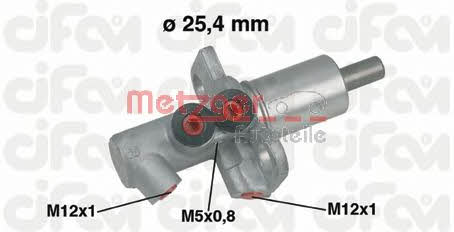 Metzger 202-458 Brake Master Cylinder 202458: Buy near me in Poland at 2407.PL - Good price!